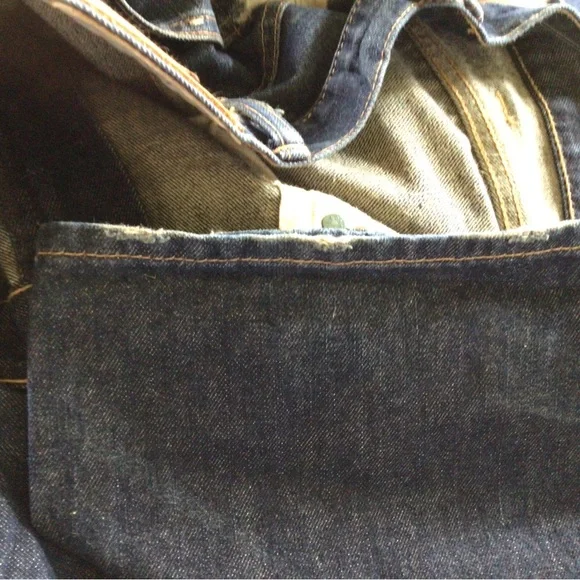 MENS POLO RALPH LAUREN DK WASH JEANS SZ 38x32 - Picture 4 of 6